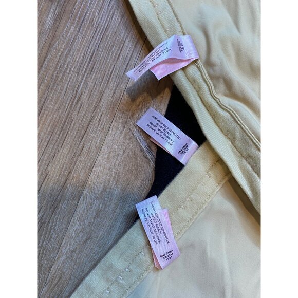 Y2K Victorias Secret Longline Strapless Bra Corset Lot Of 3 Beige & Black Nylon - Picture 6 of 11